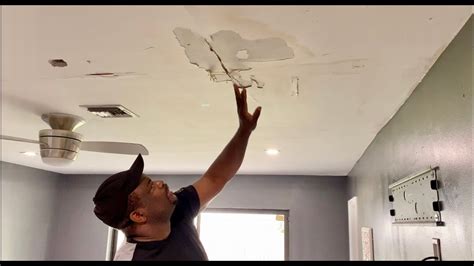 water damage apartment ceiling|How to Repair a Water